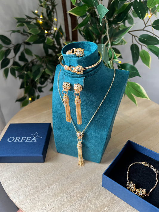 FELICIA - Parure complète de 5 bijoux